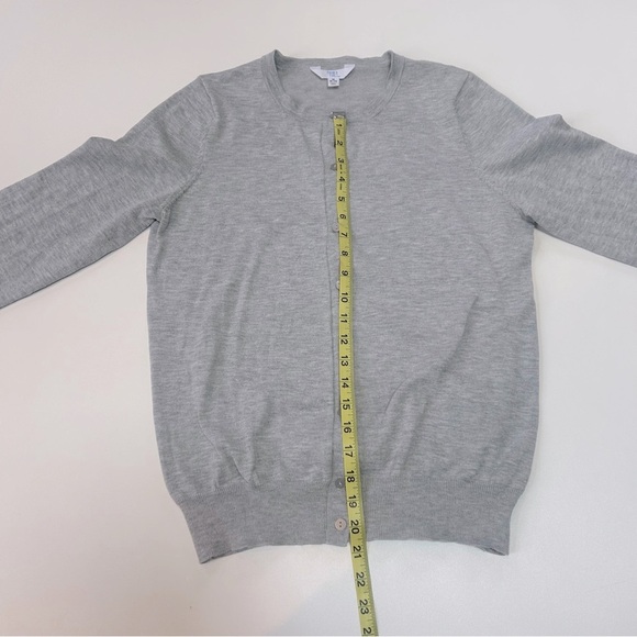 Time & Tru Gray Cardigan size M - Picture 6 of 10